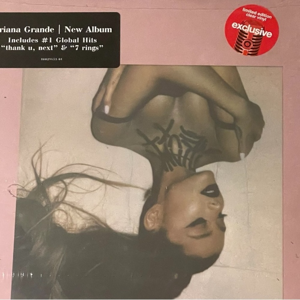 Ariana Grande | Thank U, Next Exclusive Limited Edition Clear Vinyl 2XLP - Picture 2 of 6
